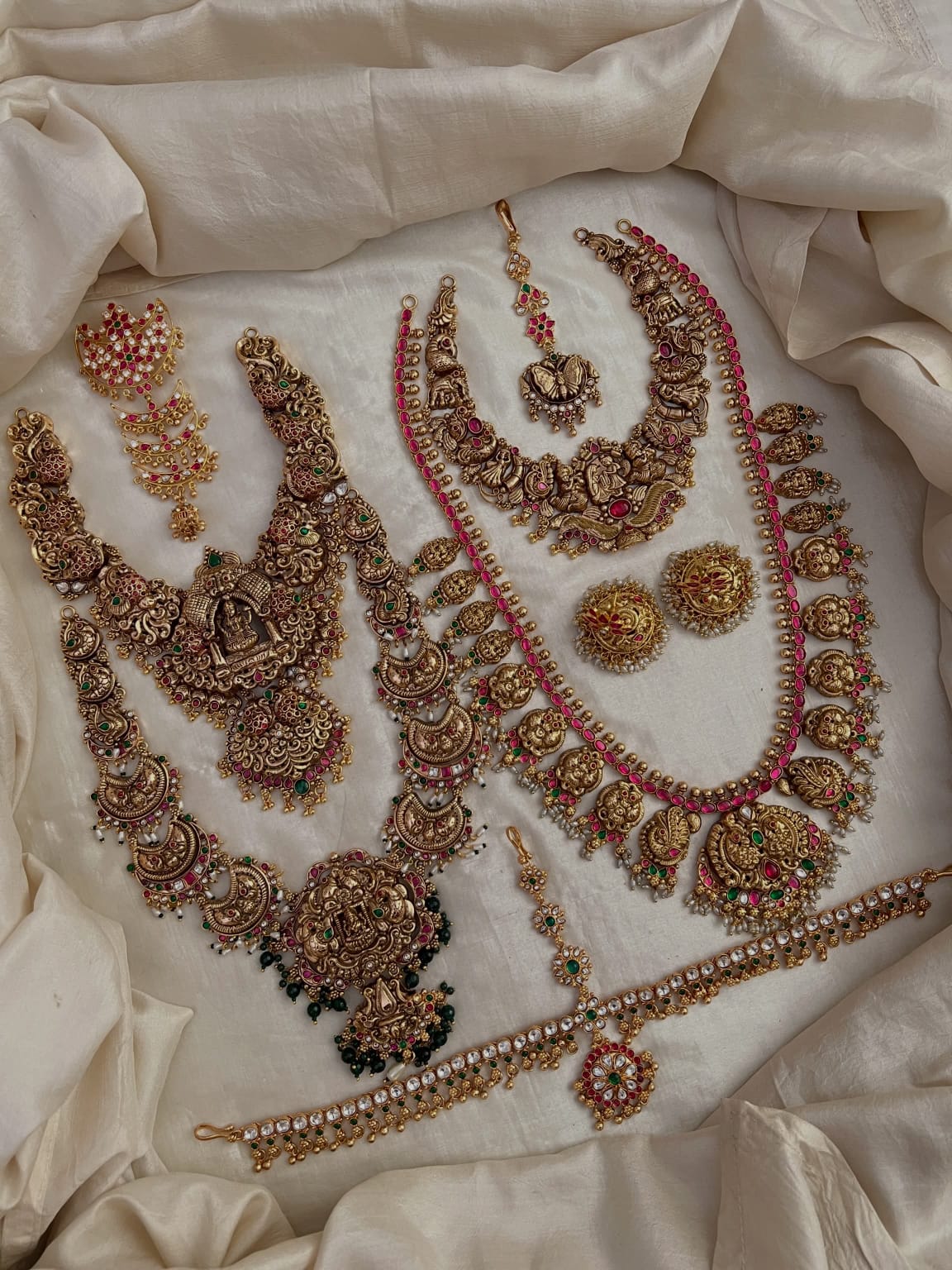 Buy Combo Srinivasa Jewellery Set