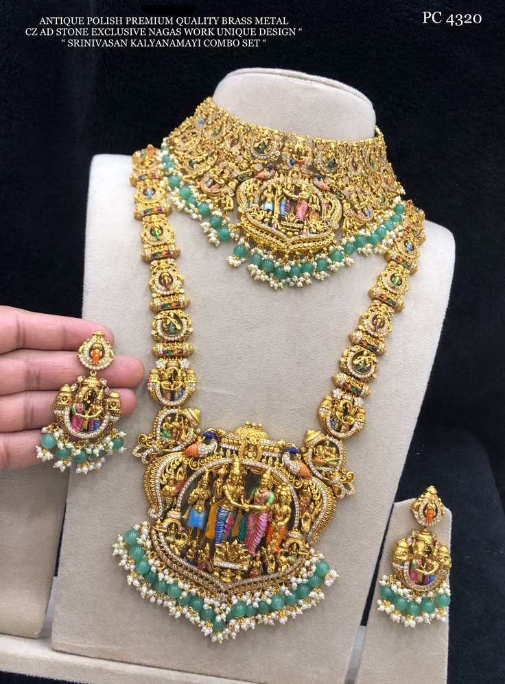South Pure Original Quality Combo Painted Art Temple Haram