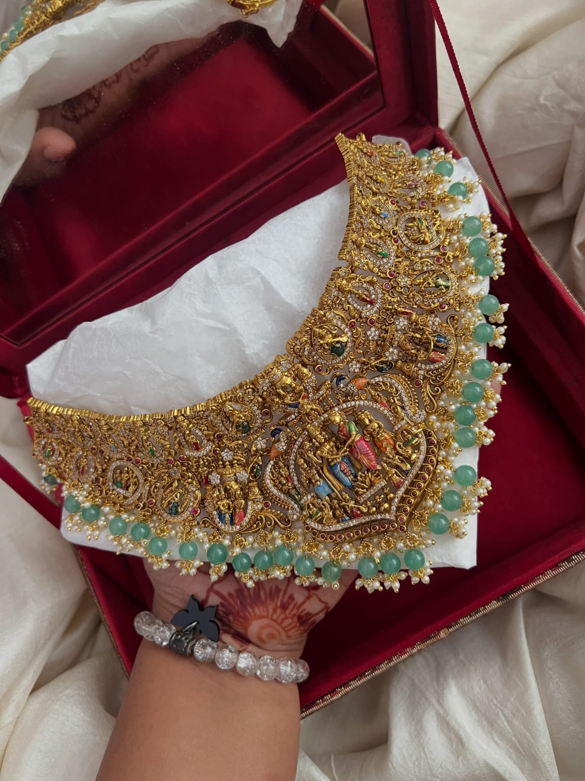 Amutha Super Look Srinivasa Chocker Set