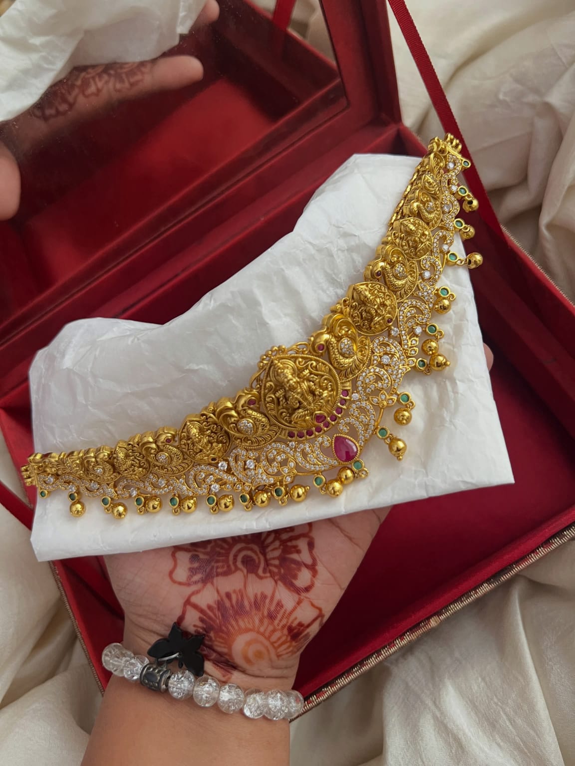Golden Bling Super Necklace Set