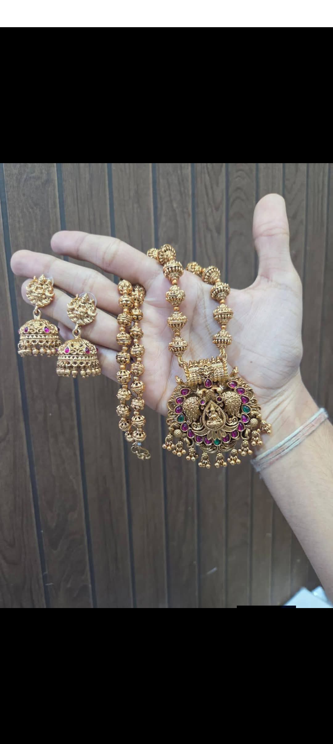 Super Hit Matte Finished Necklace Set